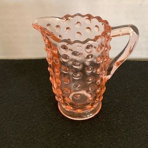 Mini Vintage Hobnail Pitcher